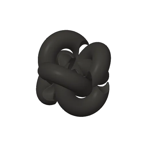 Infinite Foldagon Knot (White)